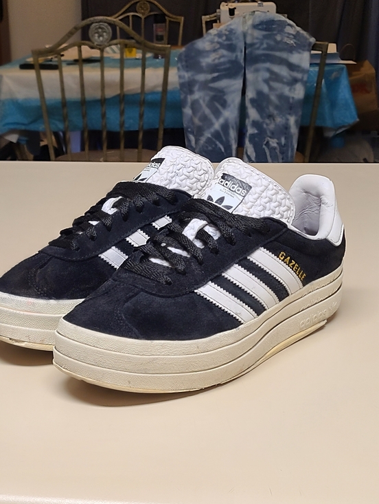 adidas Shoes - Adidas Gazelle Bold chunky suede platform casual sneakers size 8